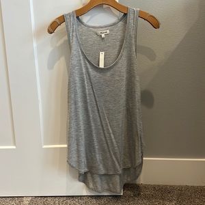 NWT Madewell tank in Heather gray - size medium
